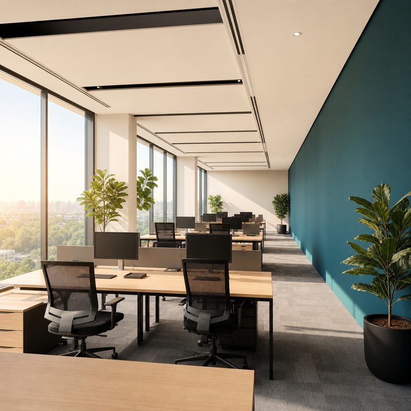 Office Painting Tips: Boost Productivity with the Right Colors