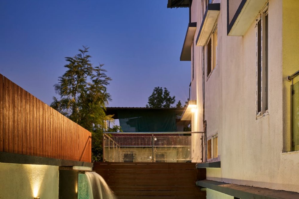 Pool Side Exterior in Pune