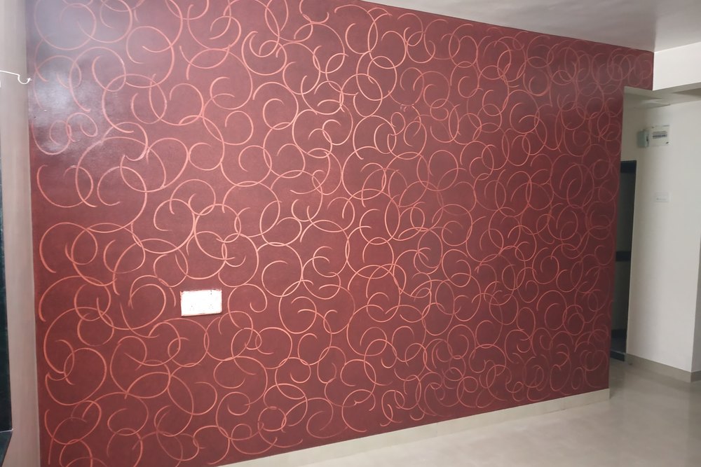 Designer Wallpaper Feature Wall in Pune